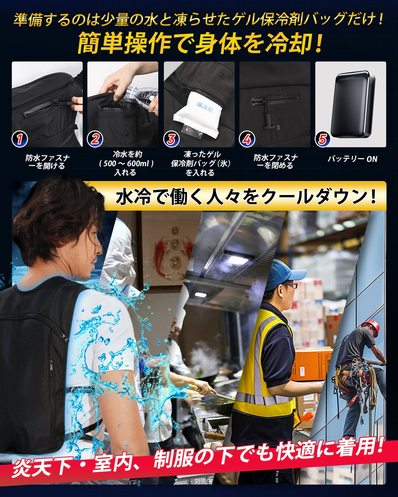 水冷ベスト