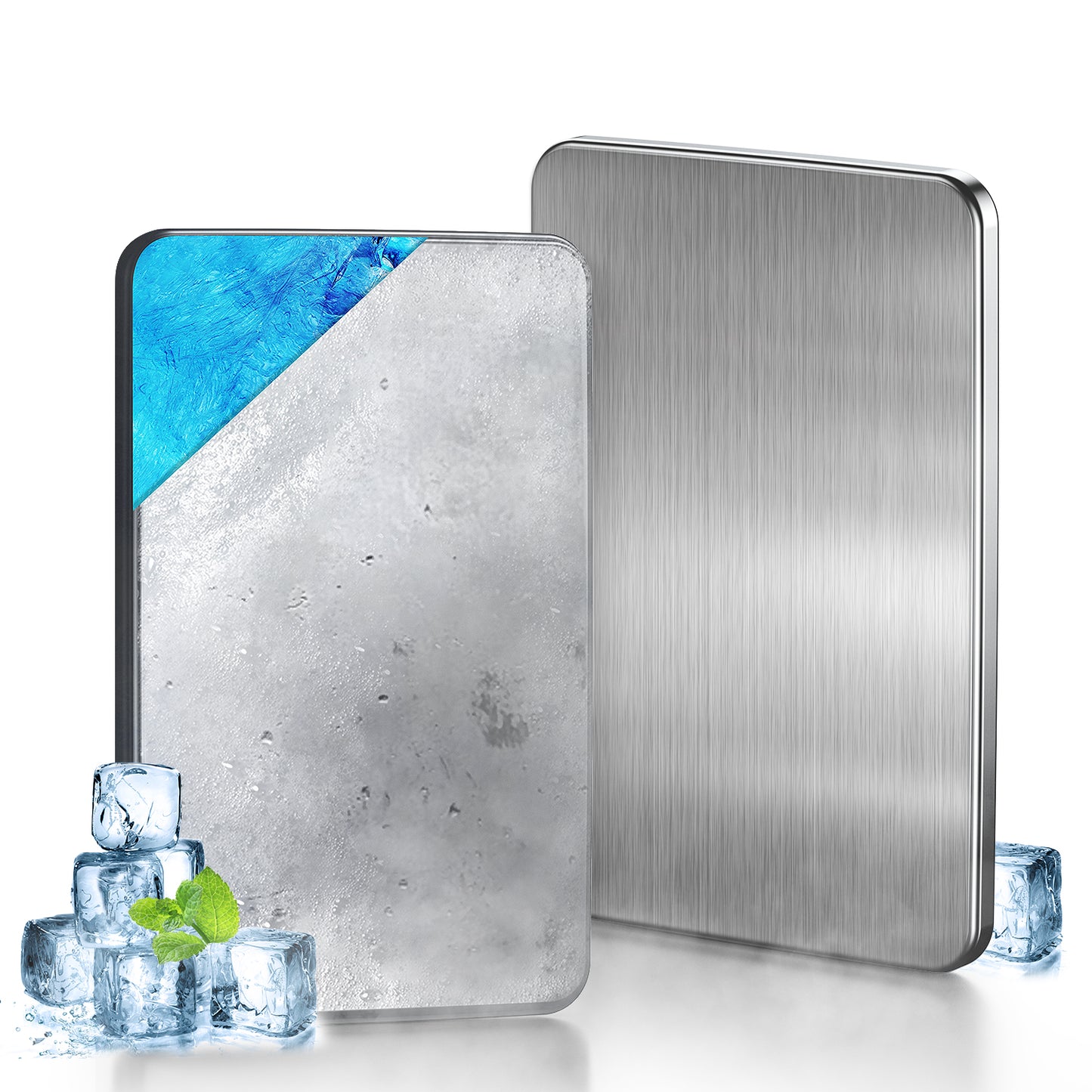 強力保冷剤 驚異の保冷力 2/4/6/8/10個セット【倍速凍結＆長時間保冷】ステンレス製アイス保冷剤